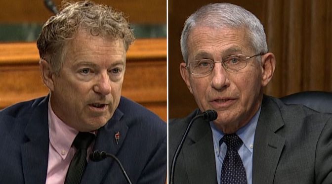 Sen. Rand Paul Fires Back at Fauci for Saying Paul’s Criticism Results in Death Threats