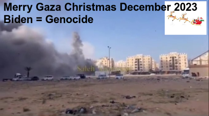 Have a Merry Gaza Christmas!  Video Postcard